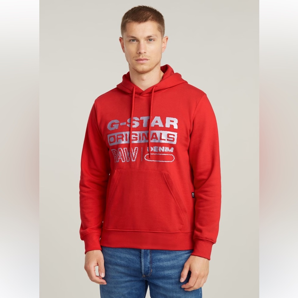 Men’s G-Star Raw Logo Hoodie